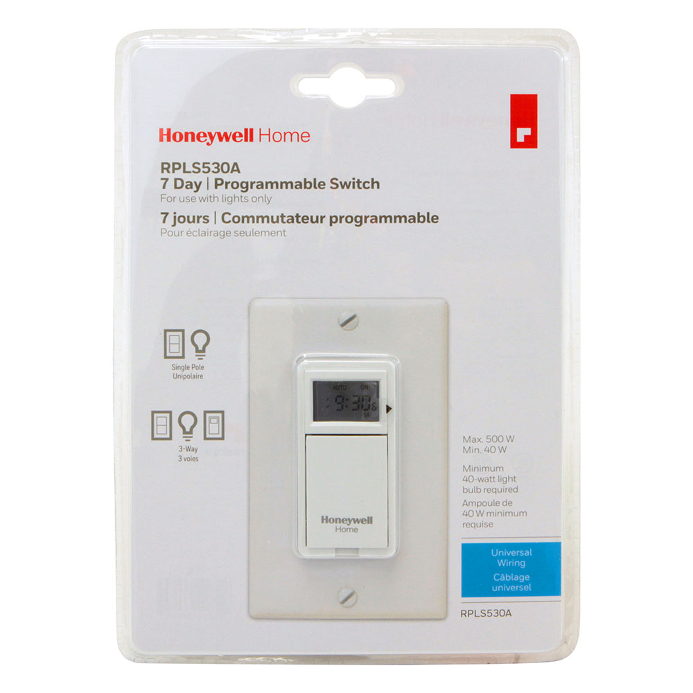 Honeywell Programmable Light Switch Timers, Automatic Lights, and 7 ...