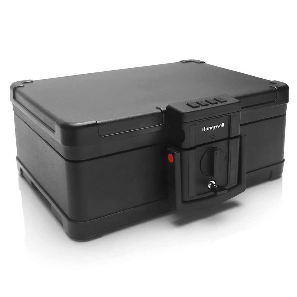 Honeywell 1553 Fire and Water Resistant Chest Safe with Touch Pad Lock (0.25 cu ft.)