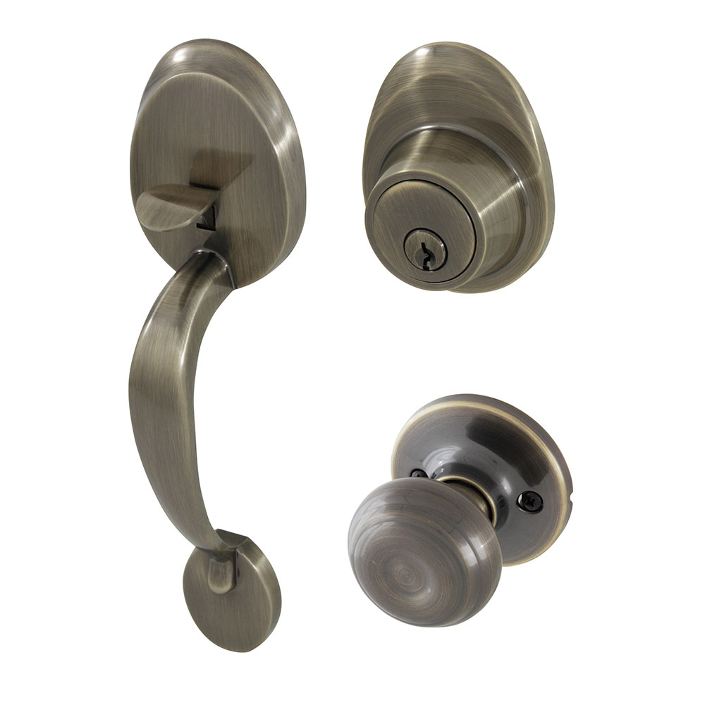 thumbnail image 2 of Honeywell Classic Entry Door Knob - Oil Rubbed Bronze Keyed Entry Lock 2 of 9