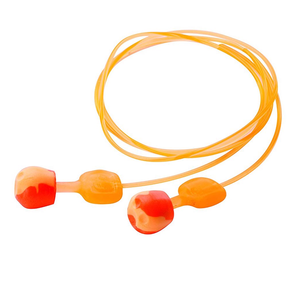 Howard Leight by Honeywell TRUSTFIT POD Corded Mulitple-Use Earplugs - 3 Pairs with Carrying Case - R-02237