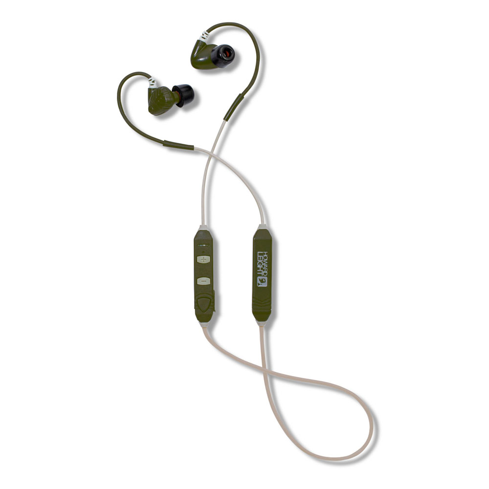 Howard Leight by Honeywell Impact Sport In-Ear Earbuds with Hear Through Protection, Green - R-02700