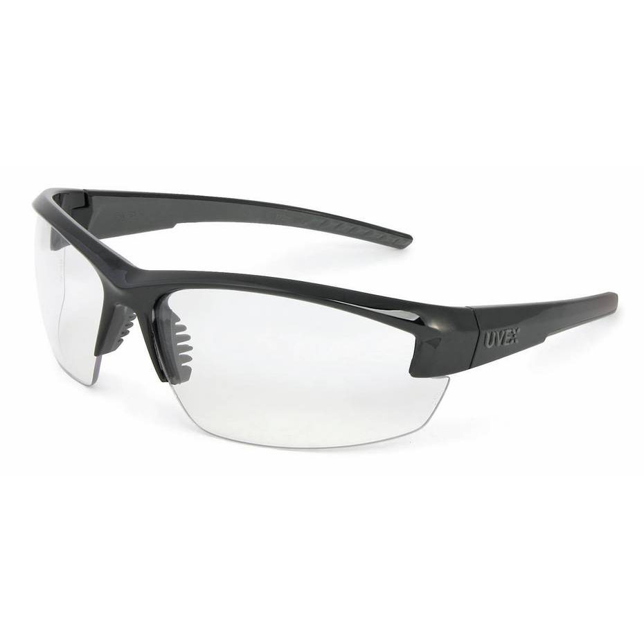 Honeywell Mercury Safety Eyewear with Black Frame, Clear Lens, Anti-Fog Lens Coating - RWS-51052