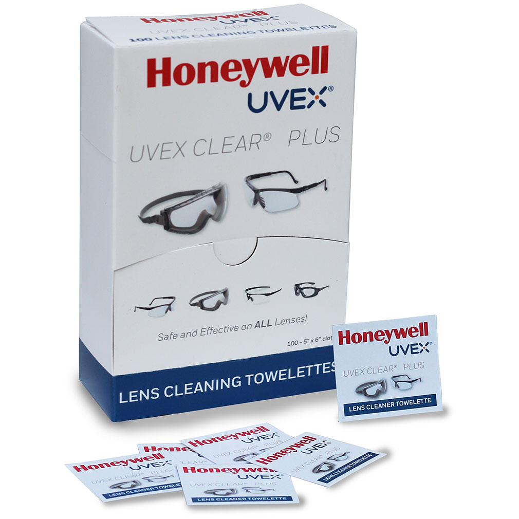 Uvex by Honeywell Clear Plus Towelettes - S470