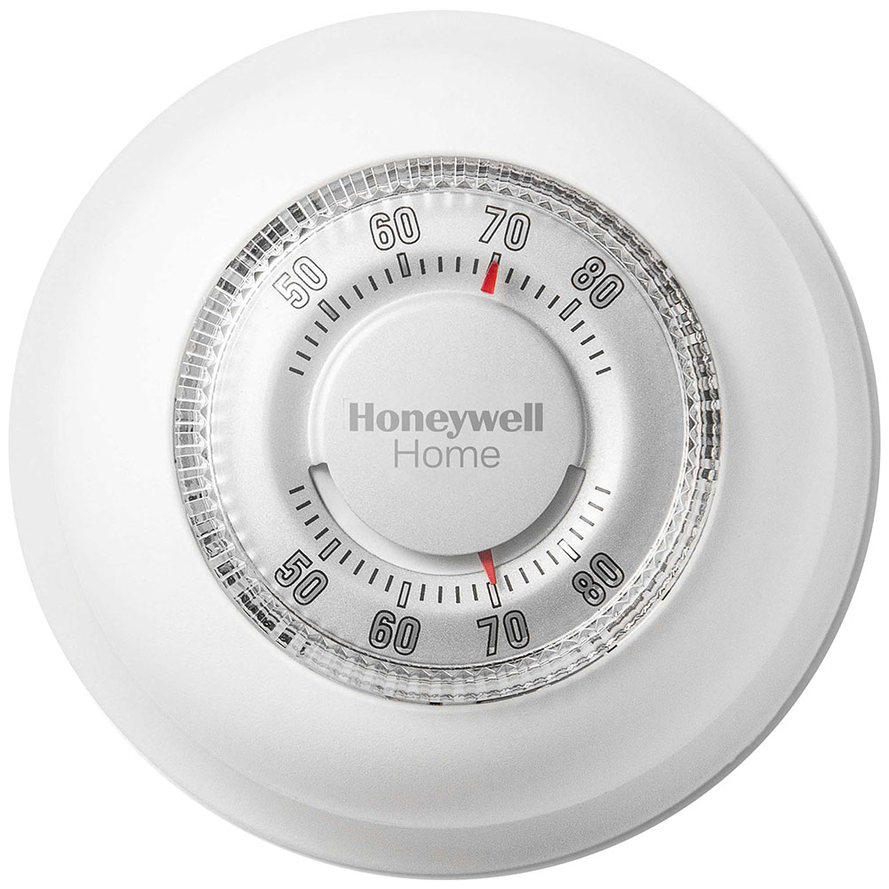 Honeywell YCT87K1003 The Round Heat Only Manual Thermostat