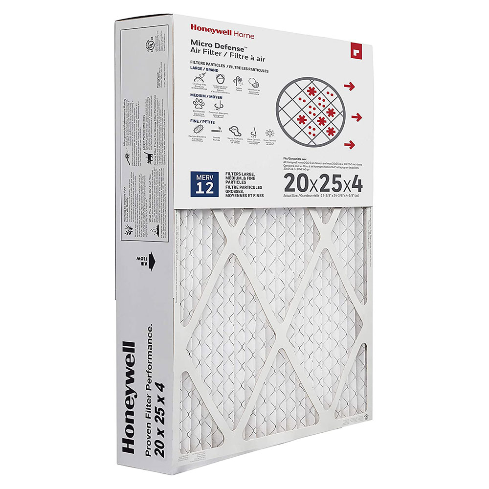 Honeywell Home Air Filter Ultra Efficiency CF200A1016/U, 20x25x4 - Merv 12
