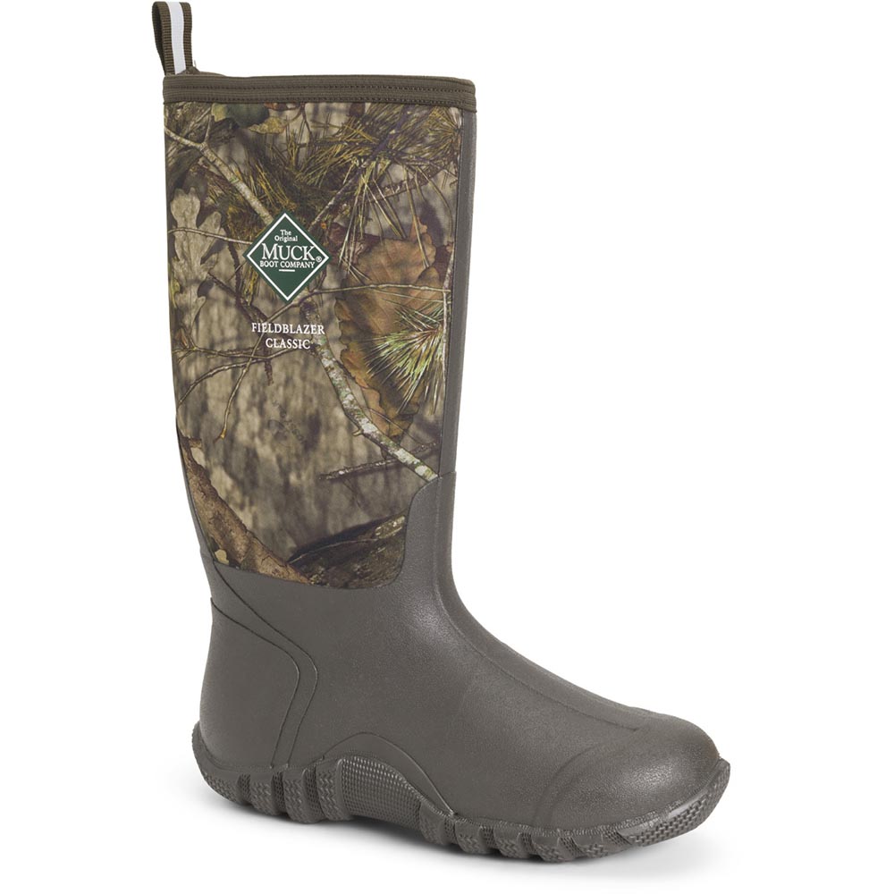 Muck Fieldblazer Classic Boot, Brown / Mossy Oak Country - FBC-MOCT ...