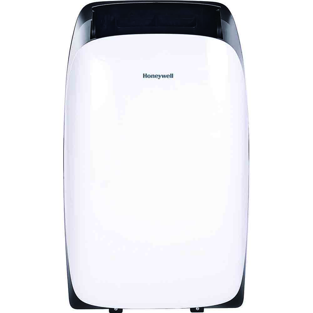 Honeywell HL14CESWK Portable Air Conditioner, 14,000 BTU Cooling, with Dehumidifier and Remote (White-Black)