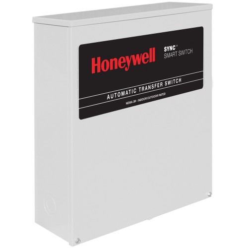 Honeywell RXSK100A3 Single Phase 100 Amp/240 Volt Sync Transfer Switch, Non Service-Rated
