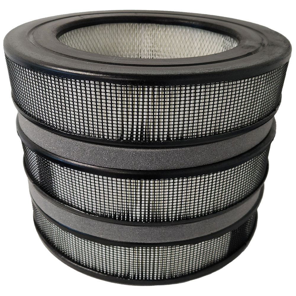 Honeywell 3 Pack of True HEPA Filters F (Replaces Filter 24000)