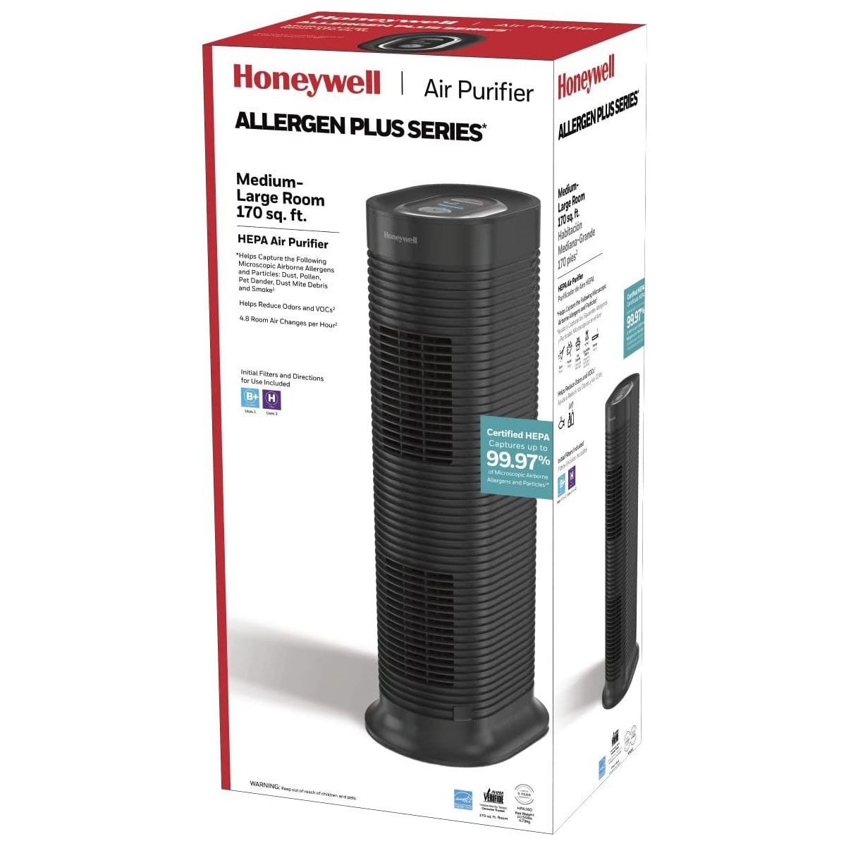 Honeywell shop air filtration