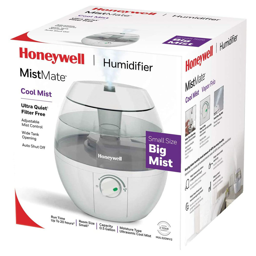 Honeywell HUL530 Ultra Glow Light Changing Humidifier & Diffuser