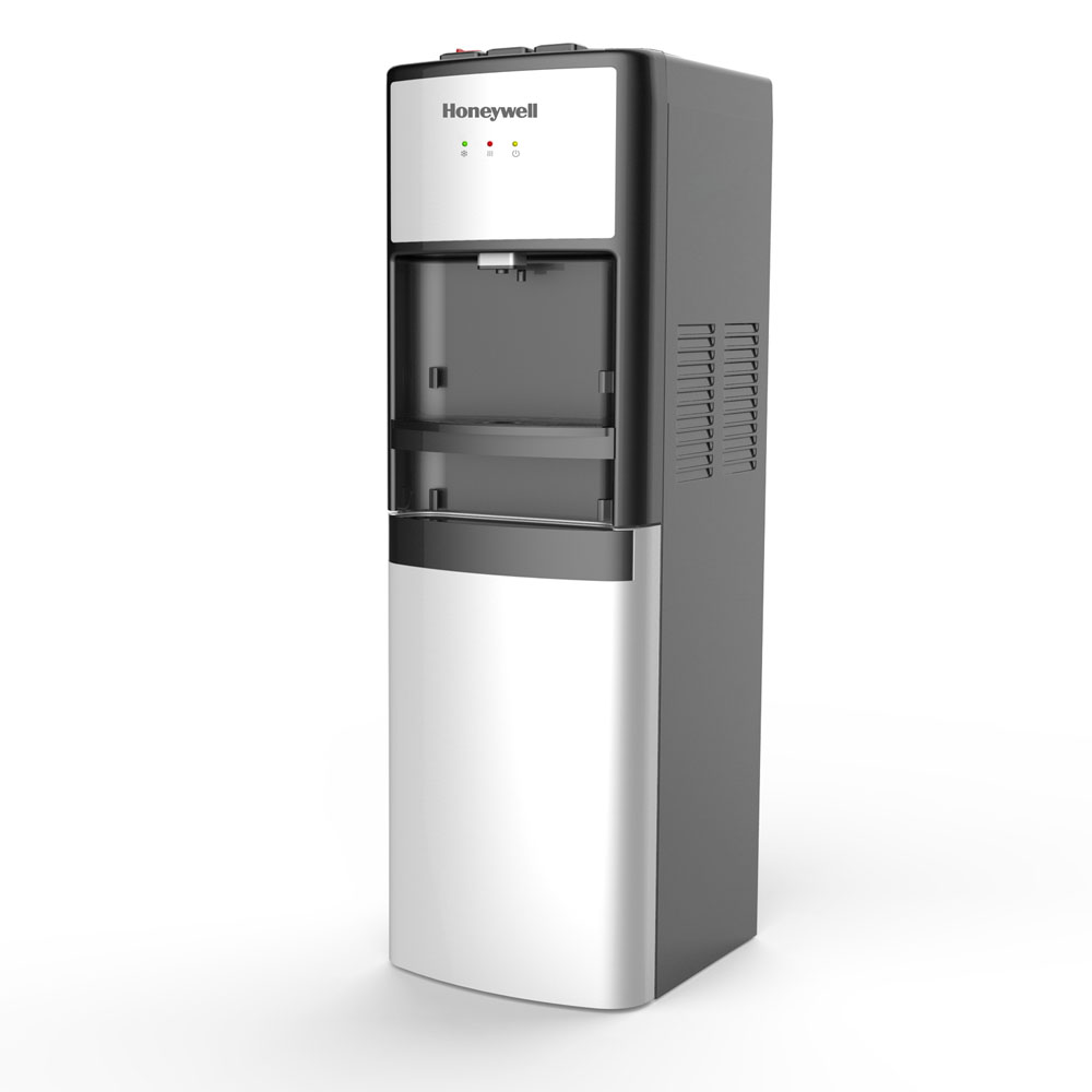 Honeywell 41-Inch Commercial Grade Freestanding Bottom Loading Water Cooler Dispenser, Silver - HWBL1033S