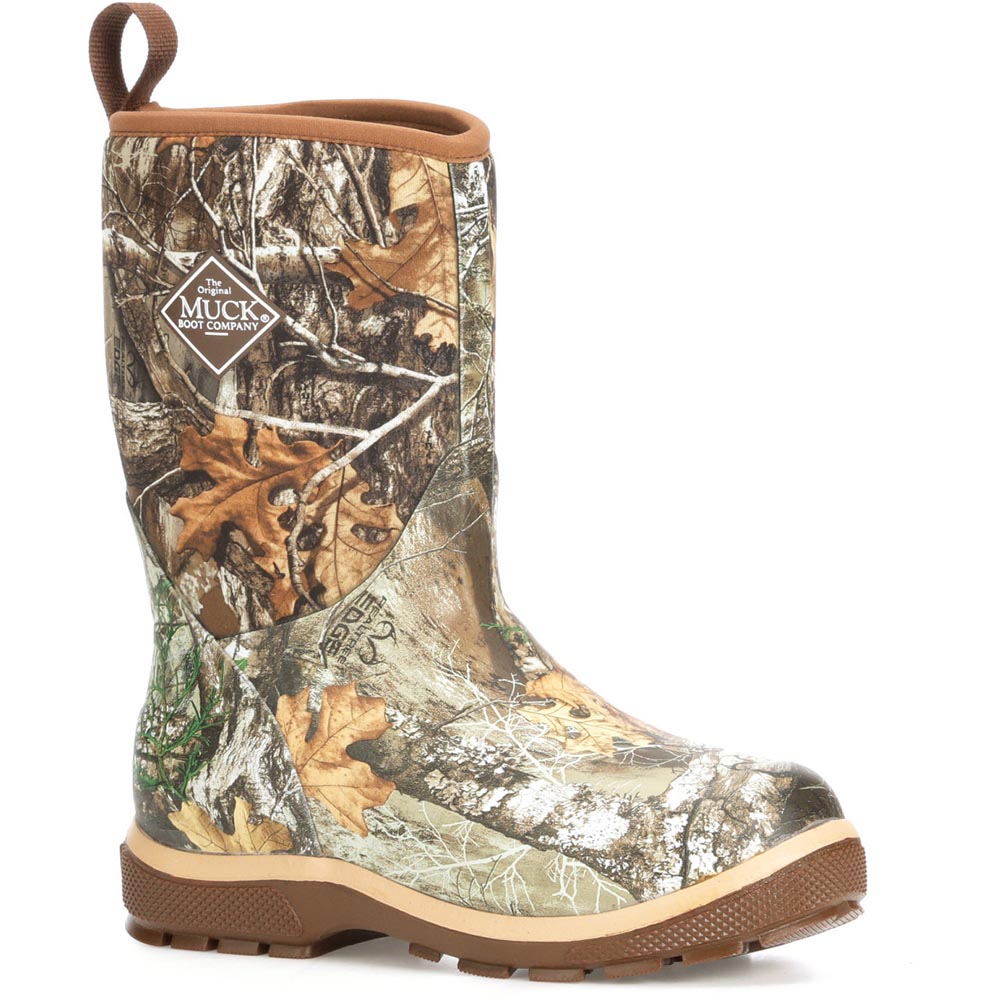 Muck Kids Element Camo Boot, Realtree Edge/Bison - KEL-RTE | Honeywell ...