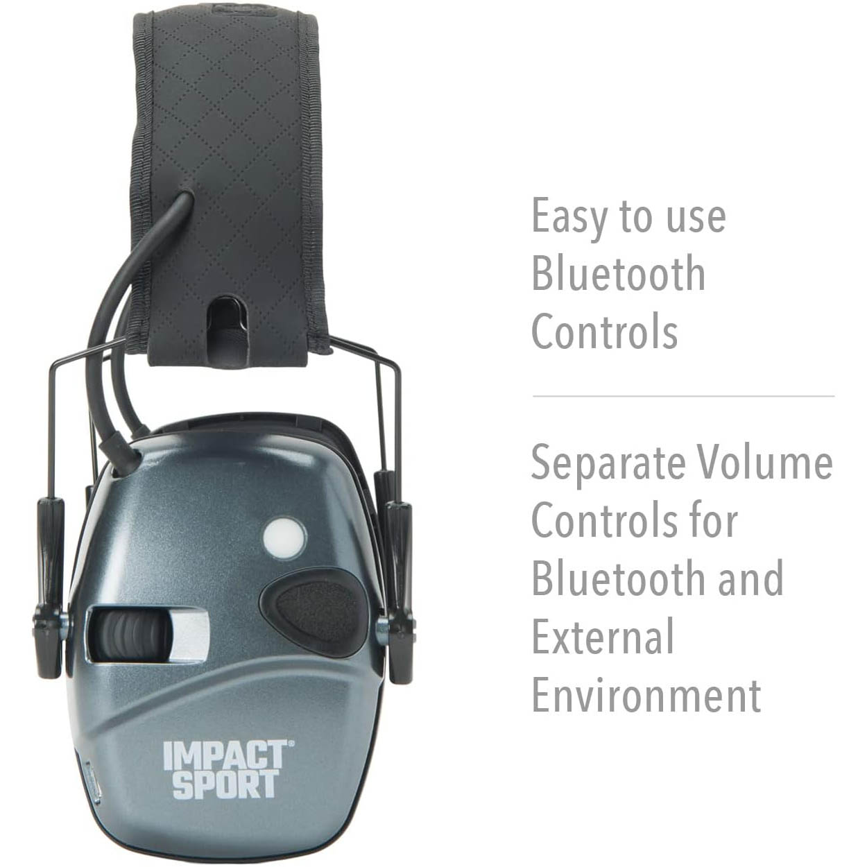 Howard Leight Impact Sport Shooting Earmuff with Bluetooth, Hunter Green -  R-02548