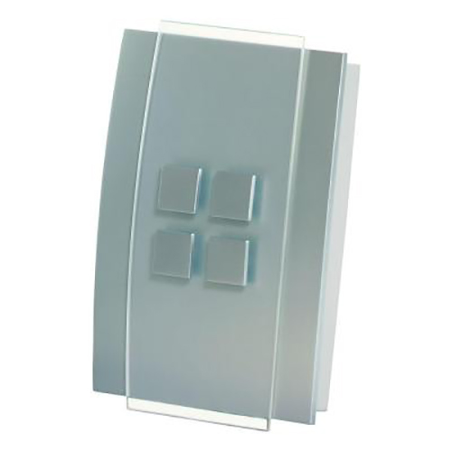 Honeywell Decor Wired Door Chime with Brushed Nickel Cover, RCW3501N1004/N