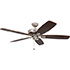Honeywell Sutton Indoor 5-Blade Ceiling Fan, Brushed Nickel, 52-Inch - 50190