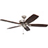 Honeywell Sutton 5-Blade Ceiling Fan - 52 Inch, Brushed Nickel