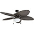 Honeywell Inland Breeze Indoor and Outdoor Ceiling Fan, Bronze, 52-Inch - 50510-03