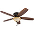 Honeywell Glen Alden Indoor Ceiling Fan, Oil Rubbed Bronze, 52-Inch - 50517-03