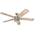 Honeywell Bonterra LED Ceiling Fan with Light - 52 Inch, Brushed Nickel