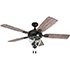 Honeywell Glencrest Damp Rated Outdoor Ceiling Fan, Oil Rubbed Bronze, 52-Inch - 50615-03