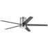 Honeywell Graceshire Flush Mount Ceiling Fan - 52 Inch, Nickel