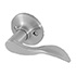 Honeywell Wave Door Lever Right Dummy, Satin Nickel, 8106304R