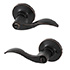 Honeywell Wave Entry Door Lever, Oil Rubbed Bronze