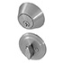 Honeywell Single Cylinder Deadbolt, Satin Nickel