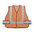 Honeywell High Visibility Orange Safety Vest with reflective stripes - RWS-50003