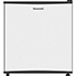 Honeywell Compact Refrigerator 1.6 Cu Ft Mini Fridge with Freezer, Stainless Steel - H16MRS