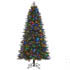 Honeywell 7.5 ft Slim Whistler Fir Dual Color Pre-Lit Artificial Christmas Tree