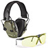 Howard Leight Shooting Safety Bundle with Impact Sport Electronic Earmuff and Genesis Safety Eyewear