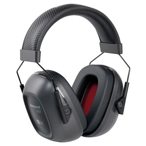 Honeywell VS120 VeriShield Black Over-The-Head Earmuff, NRR 26