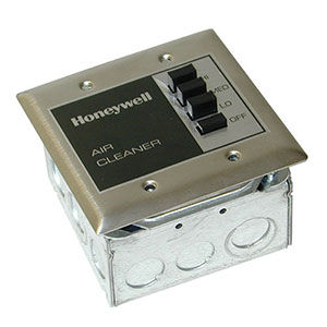 Honeywell 190097D, 3-Speed Wall Remote For F111, F116, F118, F120 Air Cleaners