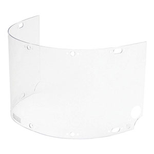 Honeywell Fibre-Metal Dual Crown Face Shield, 8 in x 16.5 in x .04 mm