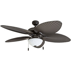 Honeywell Inland Breeze Indoor/Outdoor LED Ceiling Fan - 52 Inch, Bronze