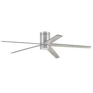 Honeywell Graceshire Ceiling Fan with Light, 60 Inch, Brushed Nickel