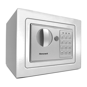 Honeywell Compact Steel Digital Security Box - White 0.15 cu. ft.