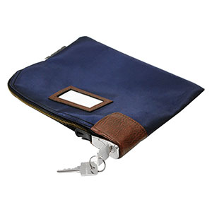 Honeywell Key Locking Security Cash and Document Zipper Bag