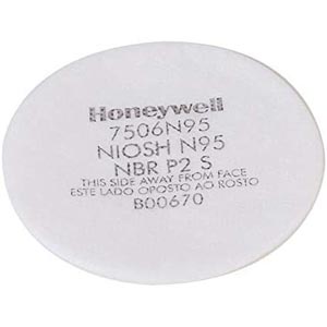 Honeywell North N95 Pad Filters For Air Purifying Respirators, N Series 10 Pack