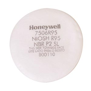 Honeywell North R95 Pad Filters For Air Purifying Respirators, N Series 10 Pack