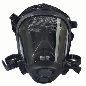 Honeywell Survivair Opti-Fit Tactical Gas Mask with Mesh Headnet, Small