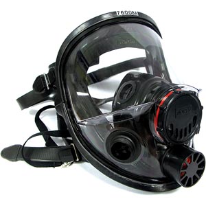 Honeywell North 760008AS Full Face Medical-Grade Silicone Respirator, Small