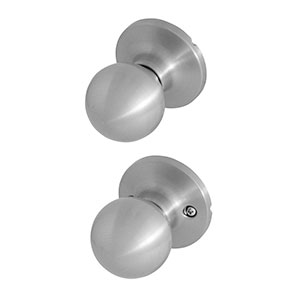 Honeywell Ball Passage Door Knob, Satin Nickel, 8102303