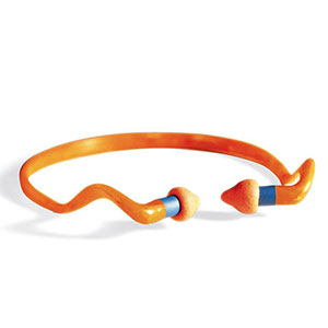 Honeywell QB2HYG Banded Style earplugs with reusable pods - R-01538
