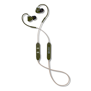 Howard Leight by Honeywell Impact Sport In-Ear Earbuds with Hear Through Protection, Green - R-02700