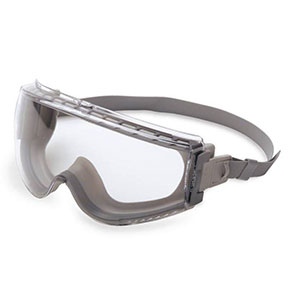 Uvex Stealth Low Profile Splash/Impact Goggle, Uvextreme Anti-Fog Lens