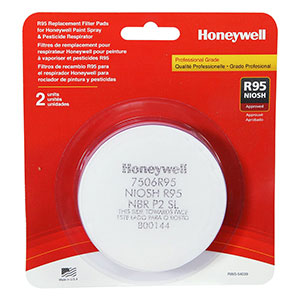 Honeywell R95 Pre-Filter Replacement Kit, for Respirators, 2-Pack