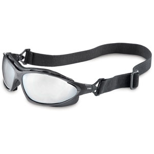UVEX by Honeywell Seismic Black Safety Glasses/SCT-Reflect 50 Anti-Fog